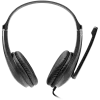 Cuffie PC CANYON HSC-1 con microfono piatto 2m nere