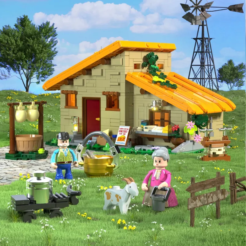 Lumibricks Farm Cheese House set da costruzione