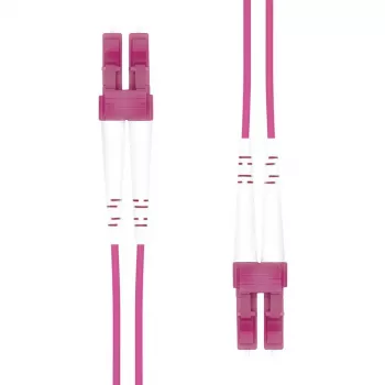 Cavo in fibra ottica LC/LC-PC OM4, 0,5 m