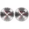 Set dischi diamantati per smerigliatrice angolare EINHELL 230×22,23×1,8 mm, corona turbo, 2 pezzi