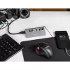 DeLOCK hub USB 10 Gbit/s 4 porte Type-A 1 porta di ricarica rapida