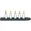 Set di chiavi a bussola esagonali Hazet 986K-SR/5, 5 pezzi, misure 5–10 mm