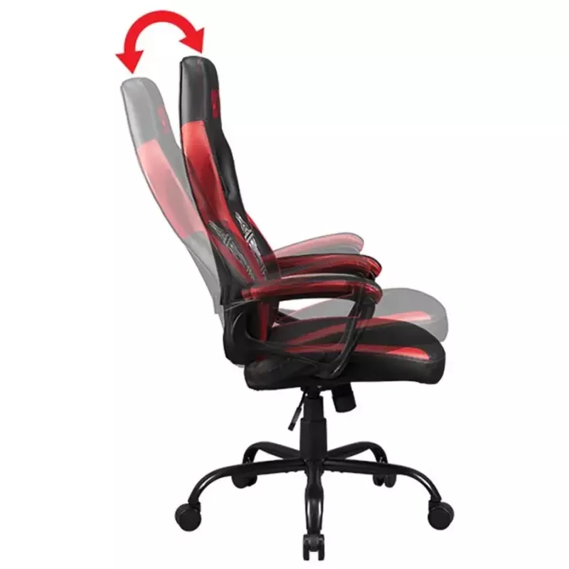 Sedia da gaming universale Subsonic SA5642-A1 seduta imbottita nero rosso bianco