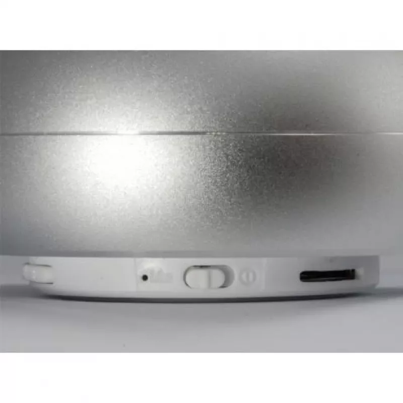 Conceptronic BEATTIE 01S altoparlante Bluetooth wireless, 3 W, Bluetooth 3.0+HS, microfono integrato, microSD, Micro-USB, argento