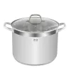 Resto utensili da cucina Libra 13 L rotondo acciaio inox 22 cm