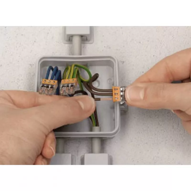 Connettore a morsetto Wago 4 poli 0,5–2,5 mm² 24 A 400 V