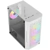 Case ATX AEROCOOL TRINITY MINI FRGB MICRO MINI TOWER CON PANNELLO IN VETRO (BIANCO)