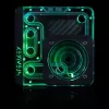 Stealkey Customs SK-UNI 120D Distroplate D-RGB – edizione nera