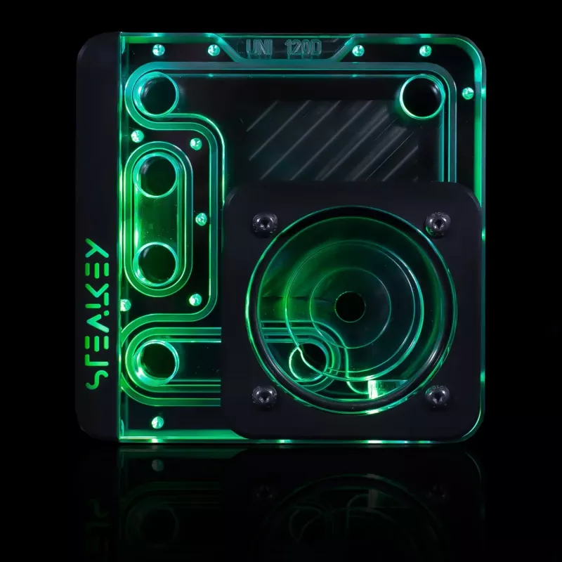 Stealkey Customs SK-UNI 120D Distroplate D-RGB – edizione nera