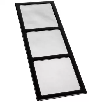 Filtro aria DEMCiflex per Fractal Design Meshify C DF1033 — 150 × 400 mm, nero, 1 pezzo