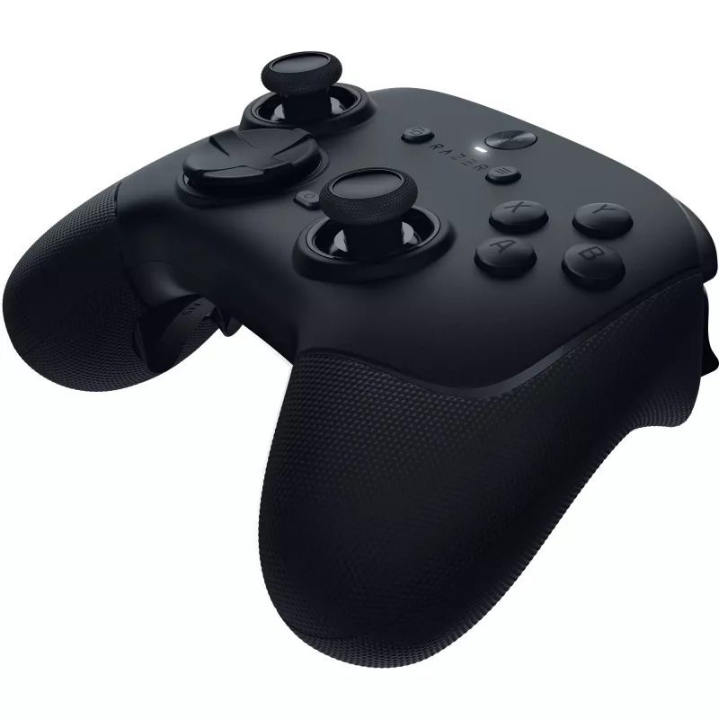 Controller wireless per esports Razer Wolverine V3 Pro 8K per PC, 8000 Hz HyperPolling, stick a effetto Hall, 6 pulsanti rimappabili, nero