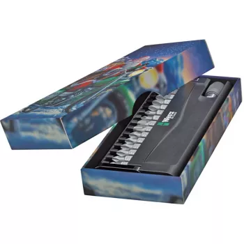 Wera set di punte Bit-Check 30 Bits Natale 2025 — assortimento compatto di 30 punte