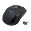LogiLink Mouse ottico wireless 2,4 GHz Mini - Mouse - ottico - 3 tasti - wireless - 2,4 GHz - ricevitore wireless (USB) - Nero (ID0031)