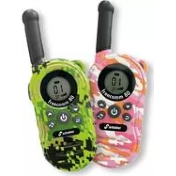 Walkie-talkie Stabo Freecomm 80 confezione da 2, modello 20080, ricaricabile, lunga portata