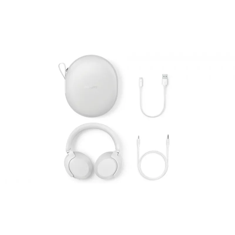 Philips TAH8000EWT/00 Cuffie/Headset Senza fili Archetto Chiamate/Musica USB Type-C Bluetooth bianco