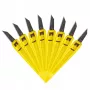Taglierino STANLEY 1-10-601 Metallic rosso/giallo, lama segmentabile, impugnatura 18 cm, confezione da 50