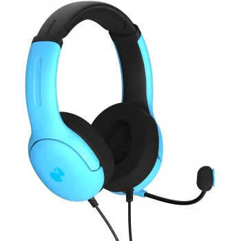 PDP PS5 & PC Neptune Blue AIRLITE headset con filo, con cavo, gaming, headset, blu