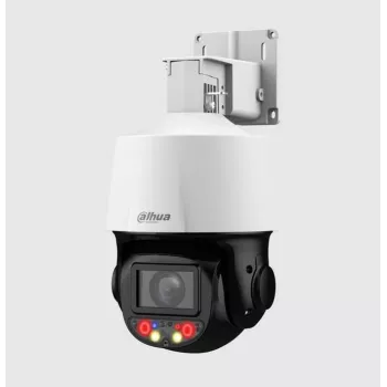 Telecamera di sicurezza IP turret DAHUA SD3E410DB-GNY-A-PV1 – esterno, montaggio a soffitto, 4 MP (2560×1440), cablata, PoE, DC, bianco