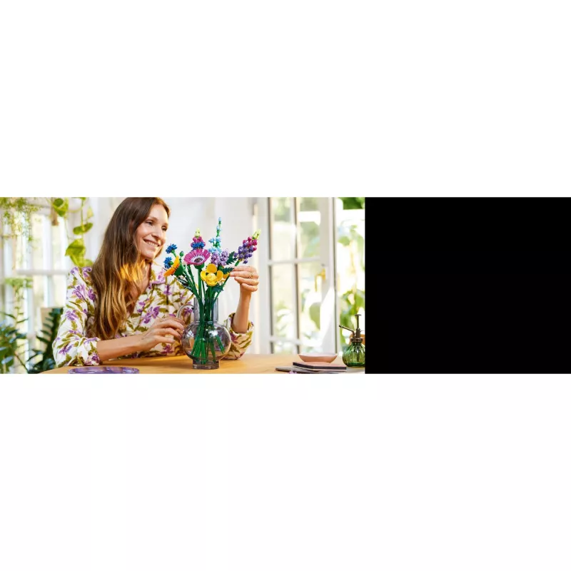 LEGO Icons Bouquet di fiori di campo set 10313, multicolore