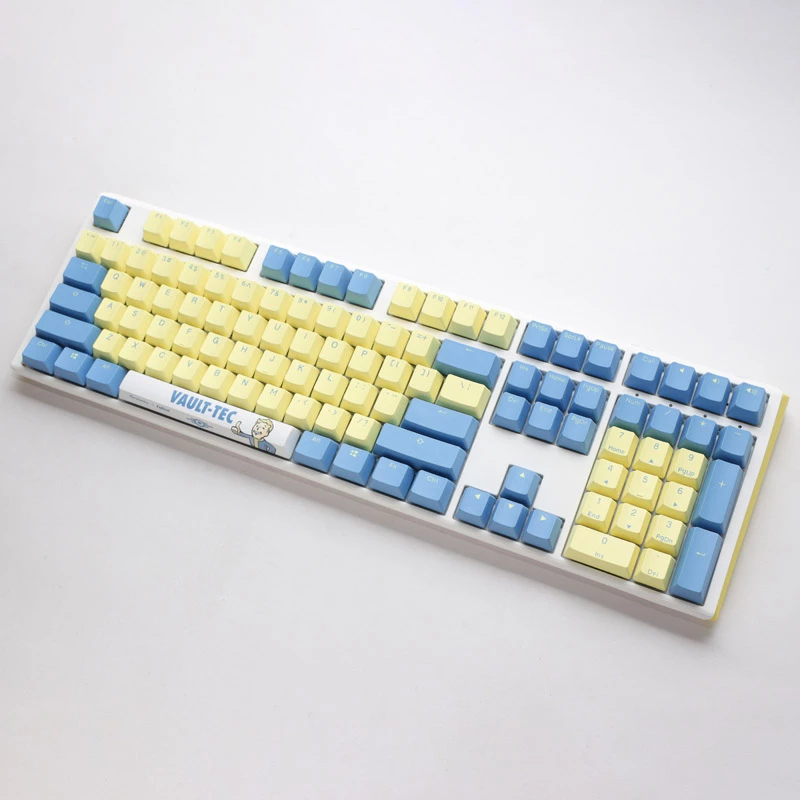Tastiera gaming Ducky x Fallout Vault-Tec Limited Edition One 3 + tappetino mouse - MX-Blu (US)