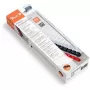 Peach PB408-01 dorsi a pettine per rilegatura 8 mm, 21 anelli, A4, 40 fogli