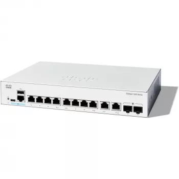 Switch managed Cisco Catalyst 1200-8T-E-2G 8 Port GE 20 Gbit/s