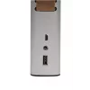 Altoparlante portatile Denver BTS-200 MK2 marrone, argento