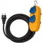 Prolunga elettrica Brennenstuhl 1169200010 5m 4 prese AC per interni giallo