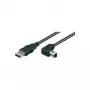 Wentronic Goobay cavo USB 2.0 Hi-Speed, nero, 2 m - connettore maschio USB 2.0 (Type-A) > connettore maschio USB 2.0 (Type-B) (50856)