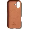 Mujjo Full Leather Case MagSafe custodia per iPhone 17 marrone