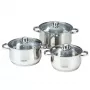 MAESTRO MR-2020-6M set di pentole da 6 pezzi, acciaio inox