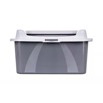 Lettiera per gatti DIAMENTIQ Bonita grigia plastica 571×392×209 mm, 1 kg
