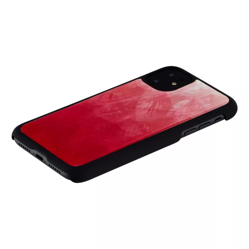 Custodia per smartphone iKins per iPhone 11 — Pink Lake con dettagli neri