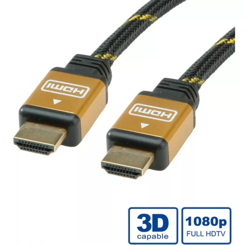 Cavo HDMI ROLINE GOLD HDMI M – HDMI M 15 m