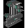 Wera Bicycle Set 6 Set di chiavi a T, 10 pezzi, in custodia (05004174001)