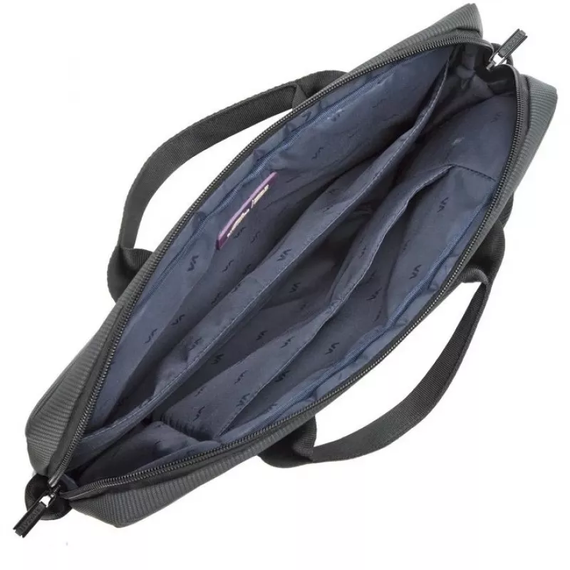 Rivacase 8730 Tivoli borsa per laptop, 15,6 pollici, grigio