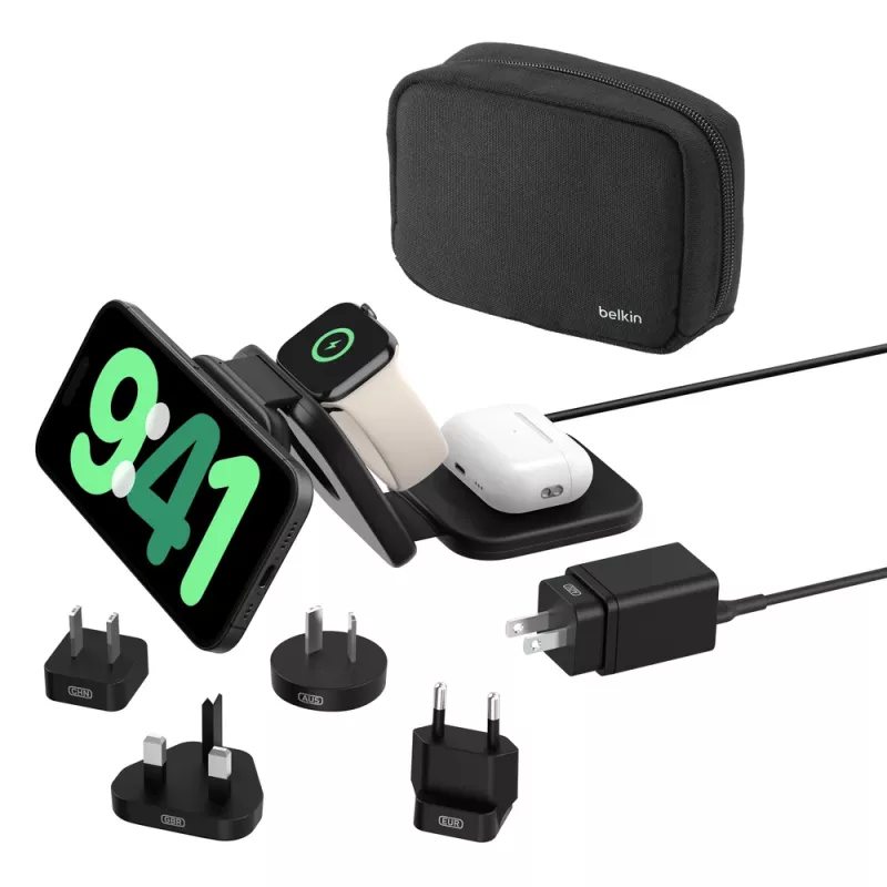 Belkin BoostCharge Pro cuffie smartphone smartwatch nero USB wireless ricarica rapida