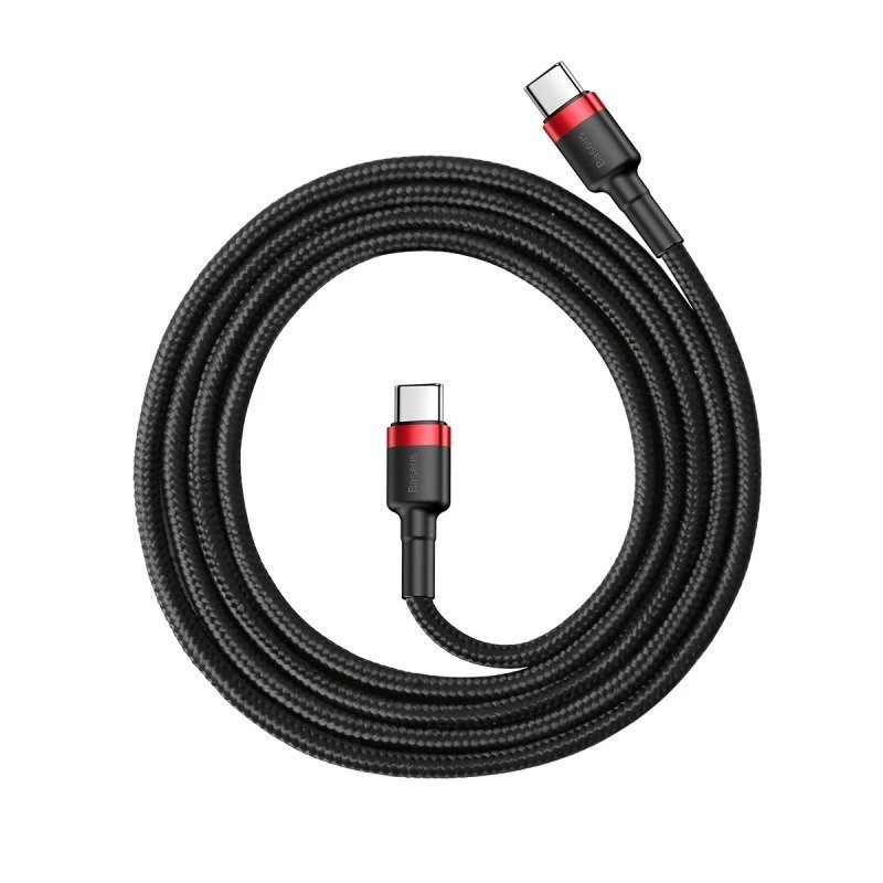 Cavo USB-C a USB-C Baseus CATKLF-G91 1 m, connettore maschio USB-C, 0,48 Gbit/s, nero