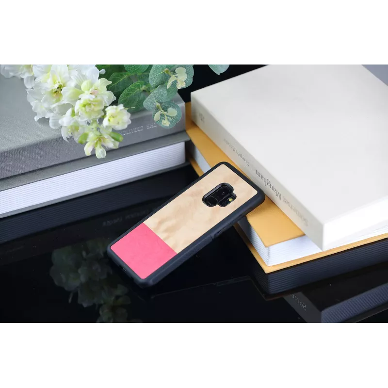 Custodia per smartphone man and wood per Samsung Galaxy S9 — design Mismatch nero