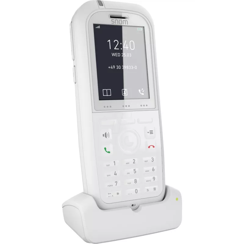 Snom M90 Telefono DECT con display numero Bianco