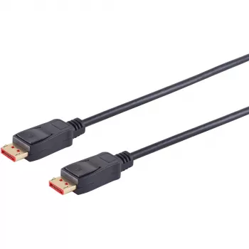 Cavo DisplayPort S/CONN 10-76015 0,5 m nero
