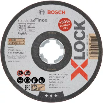 Bosch 2 608 619 262 accessorio per smerigliatrice angolare disco da taglio