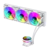 Gamemax | Dissipatore a liquido per CPU | ICEBURG 360 INFINITY | bianco