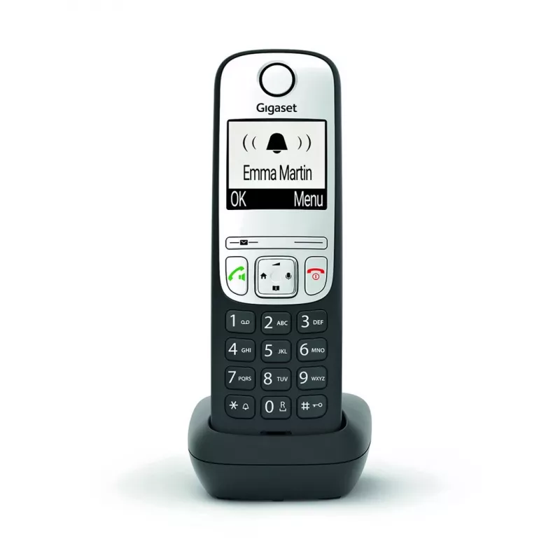 Telefono analogico/DECT Gigaset A690HX identificazione chiamante nero, argento