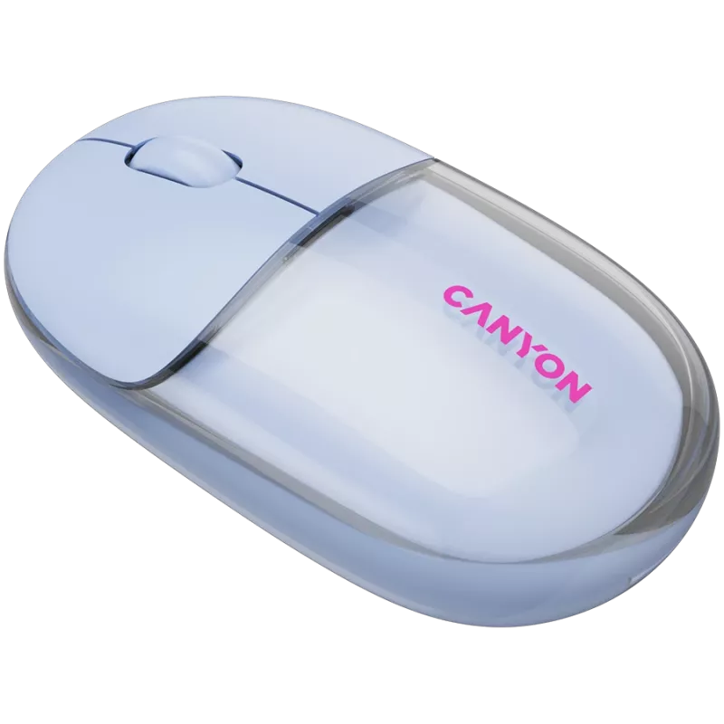 Canyon On Click 24 – mouse ottico wireless 2in1 Bluetooth / 2,4 GHz – 1200 dpi – batteria