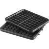 Tefal WM756D macchina per waffle 2 waffle 1200 W nero, acciaio inox