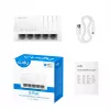 Switch di rete Cudy GS105U – unmanaged 5 porte Gigabit Ethernet (10/100/1000), bianco, 5 V