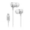 SBS TEINEARLIGHTW - cuffie - in-ear - chiamate e musica - bianco - pulsante - pulsanti