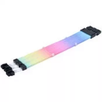 Cavo di alimentazione Lian Li Strimer Wireless GPU 3x 8-Pin ARGB PW12-1W — connettore di alimentazione GPU ARGB wireless (3×8‑Pin)