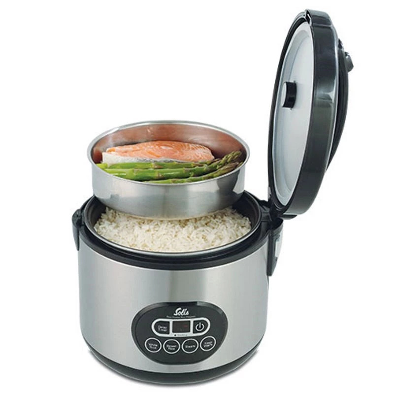 Cuociriso Solis 979.30 1,2 L 500 W acciaio inox